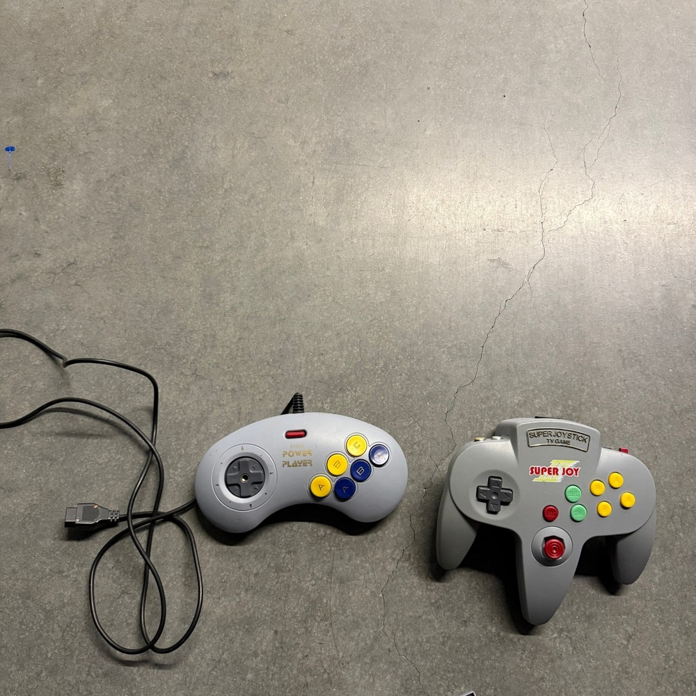 Super Joy III TV Game Console and Power Player Controller Set Retro Gaming